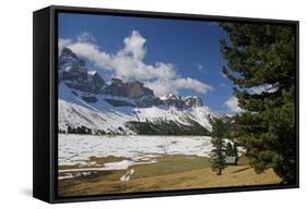 Italy, South Tyrol, the Dolomites, Geislerspitzen-Alfons Rumberger-Framed Stretched Canvas