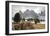 Italy, South Tyrol, the Dolomites, Geislerspitzen-Alfons Rumberger-Framed Photographic Print