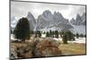 Italy, South Tyrol, the Dolomites, Geislerspitzen-Alfons Rumberger-Mounted Photographic Print