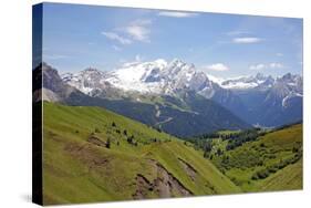 Italy, South Tyrol, the Dolomites, Marmolada-Alfons Rumberger-Stretched Canvas