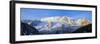 Italy, South Tyrol, the Dolomites, Marmolata, Panorama-Alfons Rumberger-Framed Photographic Print