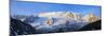 Italy, South Tyrol, the Dolomites, Marmolata, Panorama-Alfons Rumberger-Mounted Photographic Print