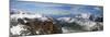 Italy, South Tyrol, the Dolomites, Sella, Marmolata, Panorama-Alfons Rumberger-Mounted Photographic Print