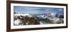 Italy, South Tyrol, the Dolomites, Sella, Marmolata, Panorama-Alfons Rumberger-Framed Photographic Print