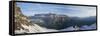Italy, South Tyrol, the Dolomites, Sella, Panorama-Alfons Rumberger-Framed Stretched Canvas