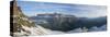 Italy, South Tyrol, the Dolomites, Sella, Panorama-Alfons Rumberger-Stretched Canvas