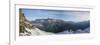 Italy, South Tyrol, the Dolomites, Sella, Panorama-Alfons Rumberger-Framed Photographic Print