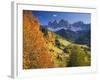 Italy, South Tyrol, Villn?Tal, St. Magda Lena, Geislerspitzen-Thonig-Framed Photographic Print