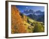 Italy, South Tyrol, Villn?Tal, St. Magda Lena, Geislerspitzen-Thonig-Framed Photographic Print