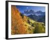 Italy, South Tyrol, Villn?Tal, St. Magda Lena, Geislerspitzen-Thonig-Framed Photographic Print