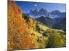 Italy, South Tyrol, Villn?Tal, St. Magda Lena, Geislerspitzen-Thonig-Mounted Photographic Print