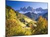Italy, South Tyrol, Villn?Tal, St. Magda Lena, Skyline-Thonig-Mounted Photographic Print