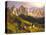 Italy, South Tyrol, Villn?Tal, St. Magdalena, Mountains, 'Geislerspitzen', Autumn-Thonig-Stretched Canvas