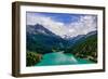 Italy, Stelvio National Park, Val Martello (Martello Valley) artificial lake-Michele Molinari-Framed Photographic Print