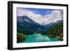 Italy, Stelvio National Park, Val Martello (Martello Valley) artificial lake-Michele Molinari-Framed Photographic Print