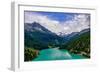 Italy, Stelvio National Park, Val Martello (Martello Valley) artificial lake-Michele Molinari-Framed Photographic Print