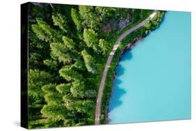 Italy, Stelvio National Park, Val Martello (Martello Valley) artificial lake-Michele Molinari-Stretched Canvas