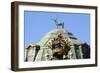 Italy, Stupinigi, Entrance Gate with House of Savoy Coat of Arms at Royal Hunting Lodge-null-Framed Giclee Print