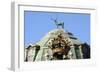 Italy, Stupinigi, Entrance Gate with House of Savoy Coat of Arms at Royal Hunting Lodge-null-Framed Giclee Print