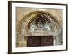 Italy, Subiaco, Main Entrance to Sacro Speco Monastery-null-Framed Giclee Print