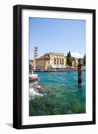 Italy, Sud Tyrol, Lake Garda. the Torrel Apponale-Ken Scicluna-Framed Premium Photographic Print
