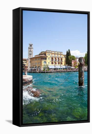 Italy, Sud Tyrol, Lake Garda. the Torrel Apponale-Ken Scicluna-Framed Stretched Canvas