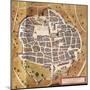 Italy, Sulmona, the City of Sulmona from Civitates Orbis Terrarum-null-Mounted Giclee Print