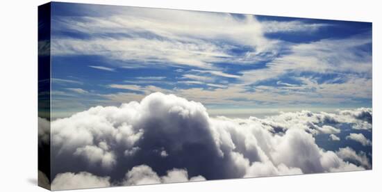 Italy, Taking Off from Rome Fiumicino Fco International Airport-Michele Molinari-Stretched Canvas