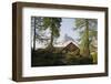 Italy, the Dolomites, South Tyrol, Cortina D'Ampezzo, Becco De Mezzodi, Rif. Croda There Lago-Alfons Rumberger-Framed Photographic Print