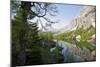 Italy, the Dolomites, South Tyrol, Cortina D'Ampezzo, Lago Federa, Becco Di Mezzodi-Alfons Rumberger-Mounted Photographic Print