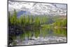 Italy, the Dolomites, South Tyrol, Cortina D'Ampezzo, Lago Federa, Reflexion-Alfons Rumberger-Mounted Photographic Print