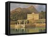 Italy, Tremezzo, on Lake Como, Villa Carlotta in 1819-Jan Matejko-Framed Stretched Canvas