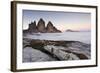 Italy, Trentino Alto Adige, Dolomites, Clouds Rising on Three Peaks of Lavaredo-Cristiana Damiano-Framed Photographic Print