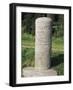 Italy, Trentino-Alto Adige Region, Brunico, Bolzano Province, Roman Mile Stone-null-Framed Giclee Print