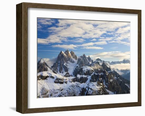 Italy, Trentino-Alto Adige, South Tyrol, Bolzano District, Alta Pusteria, Hochpustertal, Dolomiti D-Peter Adams-Framed Photographic Print