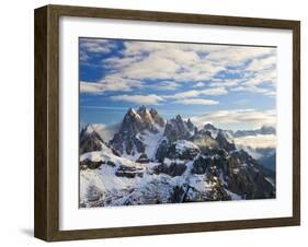 Italy, Trentino-Alto Adige, South Tyrol, Bolzano District, Alta Pusteria, Hochpustertal, Dolomiti D-Peter Adams-Framed Photographic Print