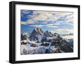 Italy, Trentino-Alto Adige, South Tyrol, Bolzano District, Alta Pusteria, Hochpustertal, Dolomiti D-Peter Adams-Framed Photographic Print