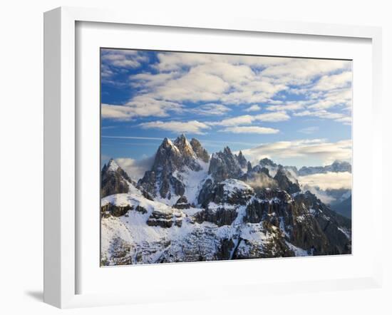 Italy, Trentino-Alto Adige, South Tyrol, Bolzano District, Alta Pusteria, Hochpustertal, Dolomiti D-Peter Adams-Framed Photographic Print