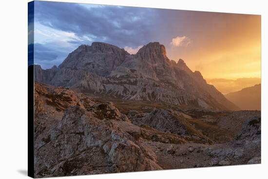 Italy, Trentino Alto Adige, Tre Cime National Park-Anne Maenurm-Stretched Canvas