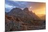 Italy, Trentino Alto Adige, Tre Cime National Park-Anne Maenurm-Mounted Photographic Print