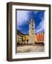 Italy, Trentino South Tyrol, Trentino, Lake Garda, Riva Del Garda, Torre Apponale-Udo Siebig-Framed Photographic Print