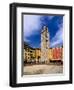Italy, Trentino South Tyrol, Trentino, Lake Garda, Riva Del Garda, Torre Apponale-Udo Siebig-Framed Photographic Print