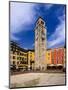 Italy, Trentino South Tyrol, Trentino, Lake Garda, Riva Del Garda, Torre Apponale-Udo Siebig-Mounted Photographic Print