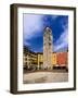 Italy, Trentino South Tyrol, Trentino, Lake Garda, Riva Del Garda, Torre Apponale-Udo Siebig-Framed Photographic Print