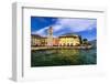 Italy, Trentino South Tyrol, Trentino, Lake Garda, Riva Del Garda-Udo Siebig-Framed Photographic Print