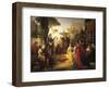 Italy, Treviso, Storytellers of Decameron-null-Framed Giclee Print