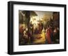 Italy, Treviso, Storytellers of Decameron-null-Framed Giclee Print