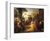 Italy, Treviso, Storytellers of Decameron-null-Framed Giclee Print