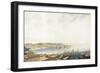 Italy, Trieste, City and Port, 1850-Giuseppe De Sanctis-Framed Giclee Print