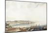 Italy, Trieste, City and Port, 1850-Giuseppe De Sanctis-Mounted Giclee Print